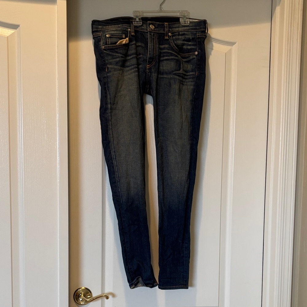rag & bone Dark Blue Skinny Jeans